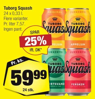 TUBORG SQUASH