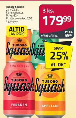 TUBORG SQUASH