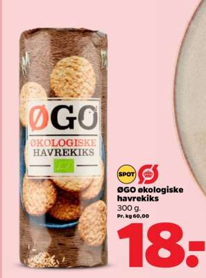ØGO økologiske havrekiks