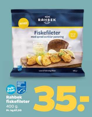 Rahbek fiskefileter