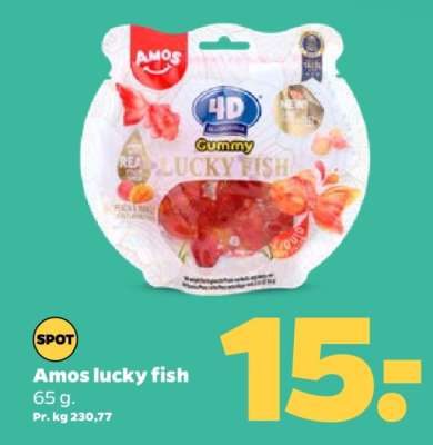 Amos lucky fish