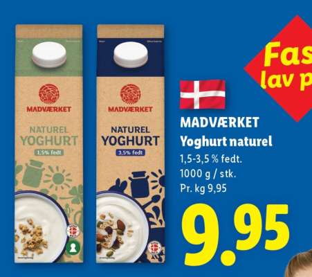 MADVÆRKET Yoghurt naturel