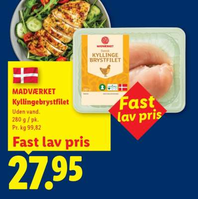 MADVÆRKET Kyllingebrystfilet