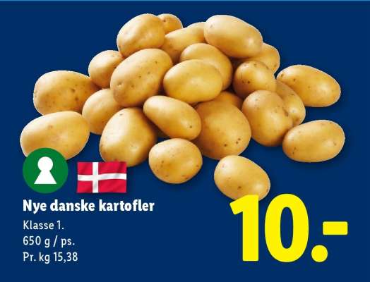 Nye danske kartofler