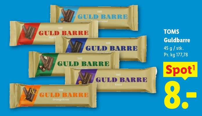 TOMS Guldbarre