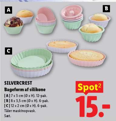 SILVERCREST Bageform af silikone
