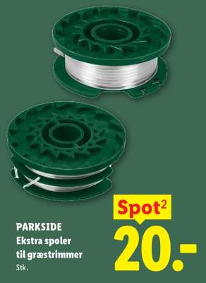PARKSIDE Ekstra spoler til græstrimmer