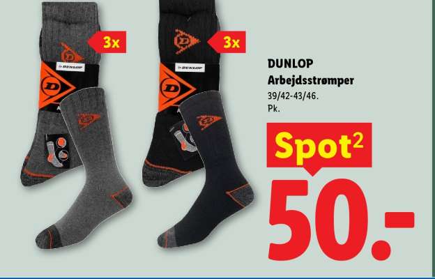DUNLOP Arbejdssokker