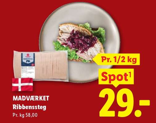 MADVÆRKET Ribbenssteg