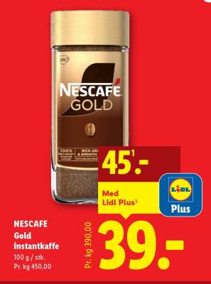NESCAFE Gold instantkaffe