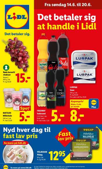 Lidl tilbudsavis  - 14.6.2026 - 20.6.2026.