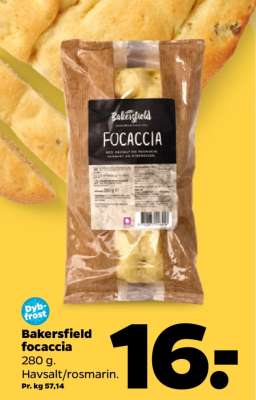 Bakersfield focaccia