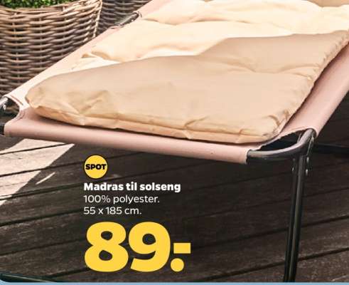 Madras til solseng