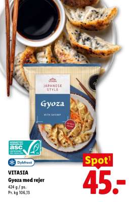 VITASIA Gyoza med rejer