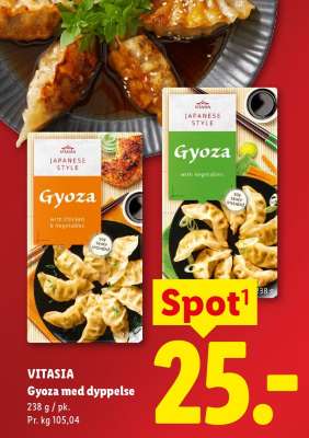 VITASIA Gyoza med dyppeelse