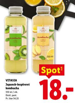 VITASIA Japansk-inspireret kombucha