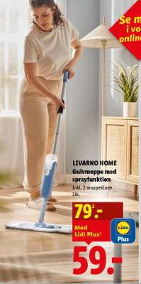 LIVARNO HOME Gulvmoppe med sprayfunktion