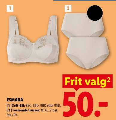 ESMARA Soft-BH eller Formende trusser
