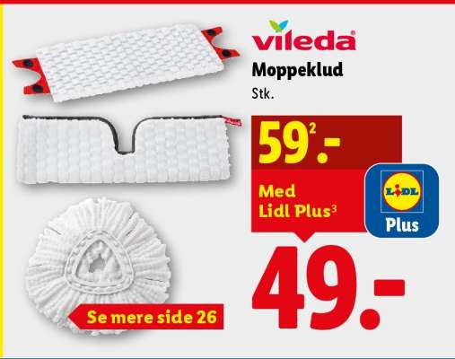 VILEDA Moppeklud