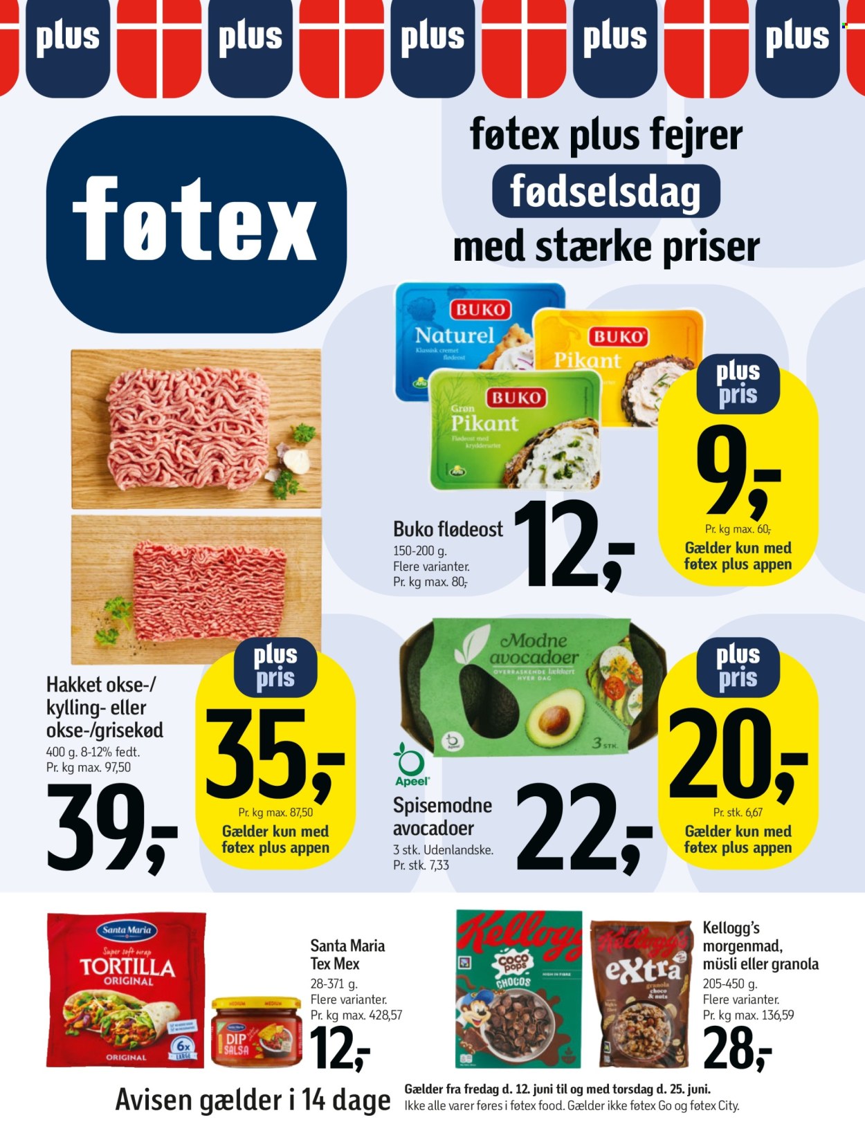 føtex tilbud - 12.6.2026 - 25.6.2026. Side 1