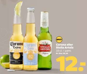 Corona eller Stella Artois