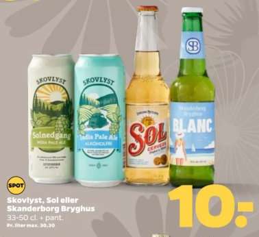 Skovlyst, Sol eller Skanderborg Bryghus