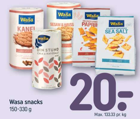 Wasa snacks
