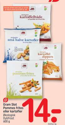 Gram Slot Pommes frites eller kartofler