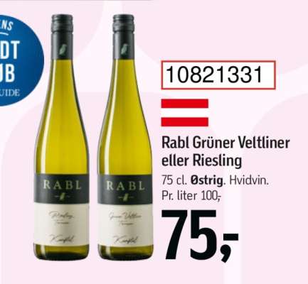 Rabl Grüner Veltliner eller Riesling
