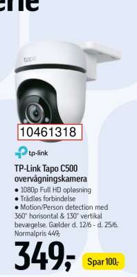TP-Link Tapo C500 overvågningskamera