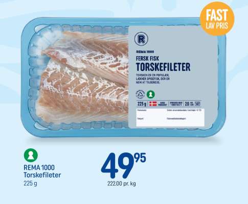 REMA 1000 Torskefilet