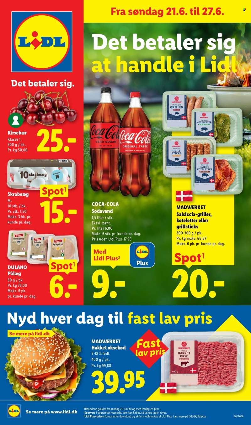 Lidl tilbudsavis  - 21.6.2026 - 27.6.2026.