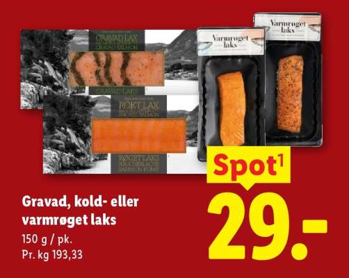 Gravad, kold- eller varmrøget laks