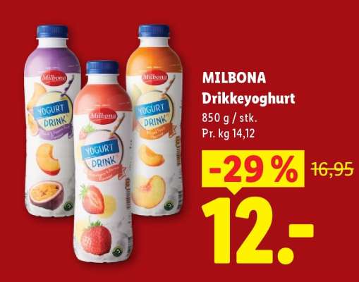 MILBONA Drikkeyoghurt