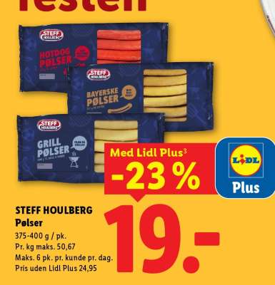 Steff Houlberg pølser