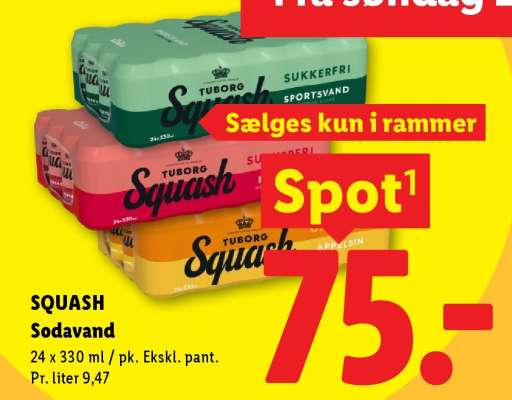 SQUASH Sodavand
