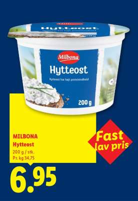 MILBONA Hytteost
