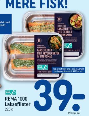 REMA 1000 Laksefileter