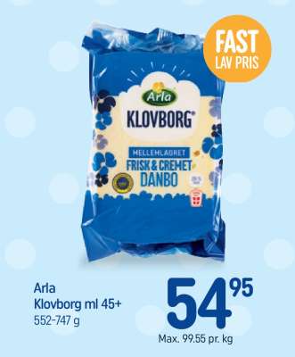 Arla Klovborg ml 45+
