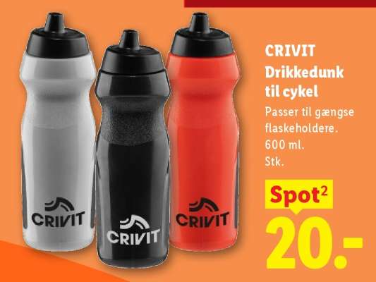 CRIVIT Drikkedunk til cykel