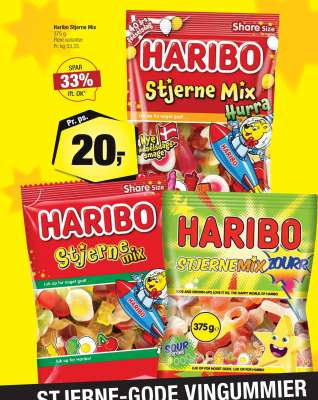 Haribo Stjerne Mix