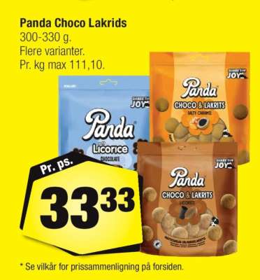 Panda Choco Lakrids