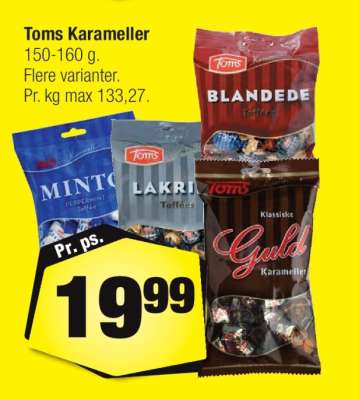 Toms karameller