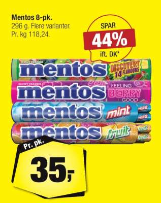 Mentos 8-pk.