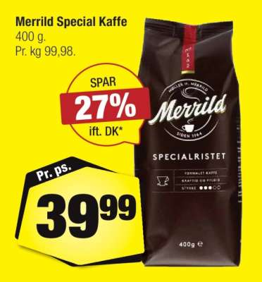 MERRILD SPECIAL KAFFE
