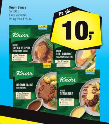 Knorr sauce