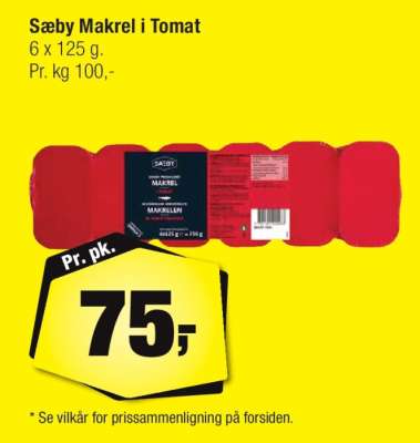 Sæby makrel i tomat