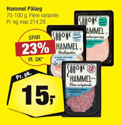 HAMMEL Pålæg