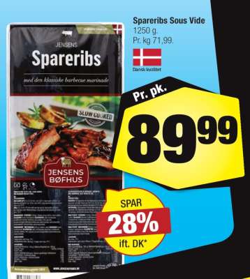 Spareribs Sous Vide