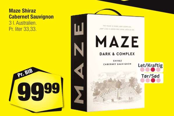 Maze Shiraz Cabernet Sauvignon